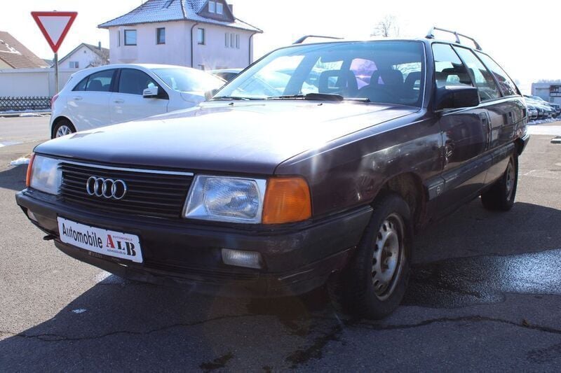 Rot Gebraucht 1988 Audi 100 | 1.290 € - Bild 1/4