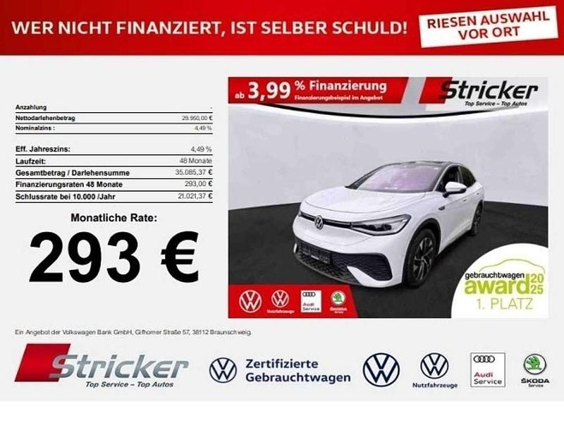 Gletscherweiß metallic Gebraucht 2022 VW ID.5 Pro Performance SUV | 29.949 € (Fairer Preis) - Bild 1/3