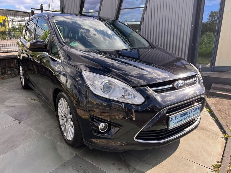 Schwarz Gebraucht 2012 Ford C-MAX Titanium Van / Kleinbus | 4.990 € (Fairer Preis) - Bild 1/4