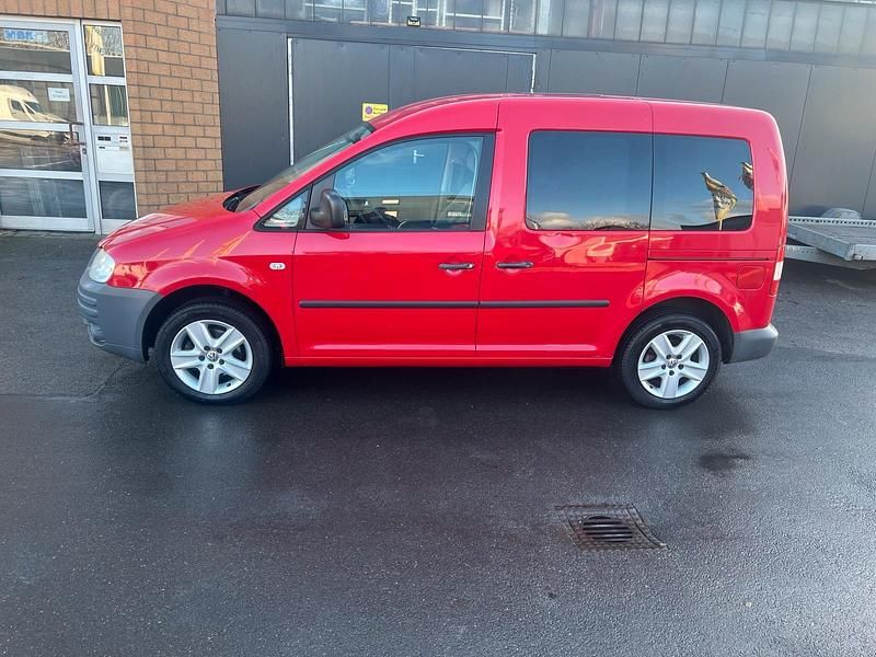 Gebraucht VW Caddy Life 102 PS (75 kW) 2007 Rot Van / Kleinbus