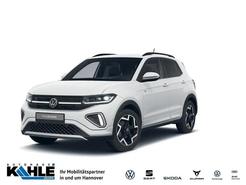 Weiß Neu 2025 VW T-Cross R-line SUV | 33.990 € (Teuer) - Bild 1/4