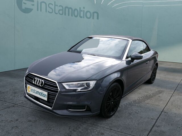 Grau Gebraucht 2020 Audi A3 Cabriolet Design Cabrio | 30.790 € (Teuer) - Bild 1/2