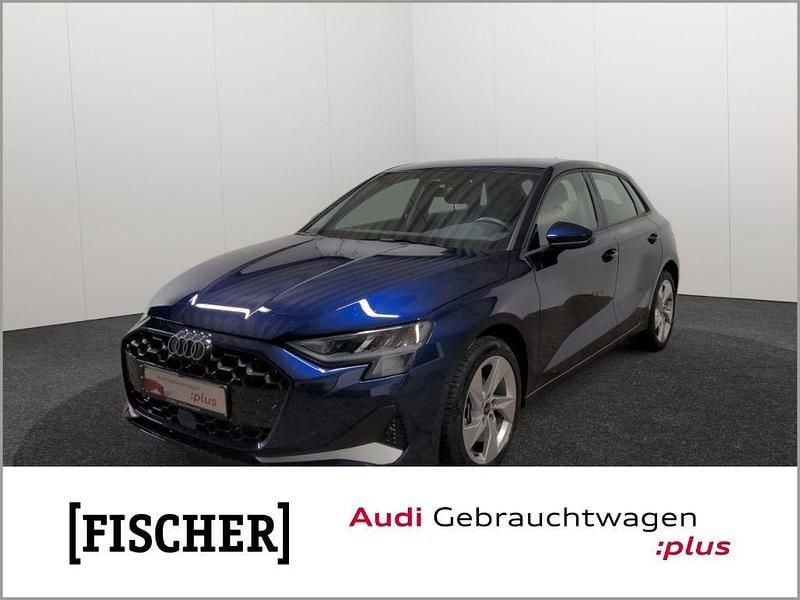 Blau Gebraucht 2024 Audi A3 Sportback Advanced Limousine | 31.876 € (Guter Preis) - Bild 1/4