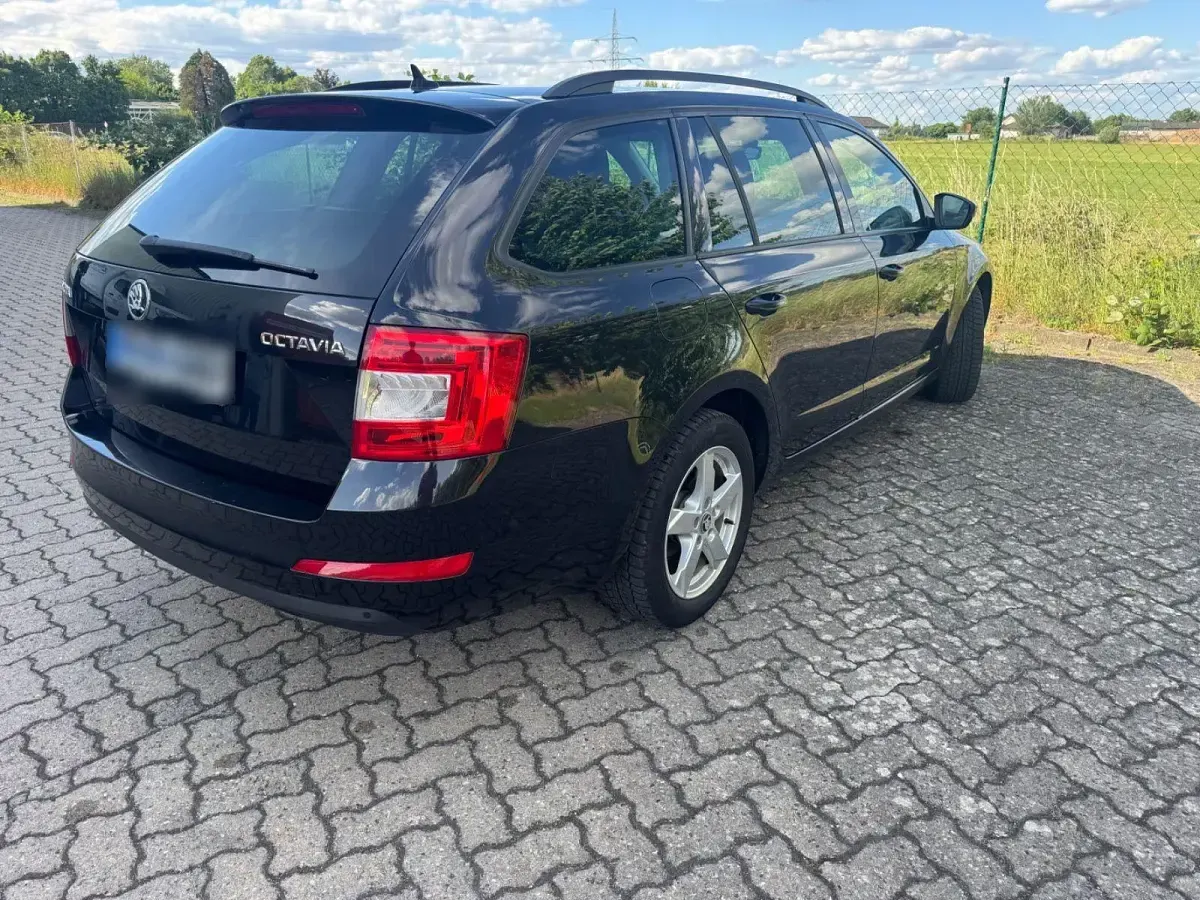 Gebraucht Skoda Octavia Ambition 110 PS (80 kW) 2017 Schwarz Kombi
