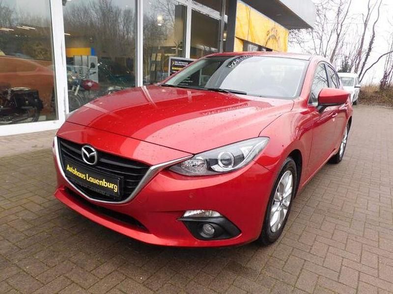 Rot Gebraucht 2016 Mazda 3 Center-Line Limousine | 14.480 € (Fairer Preis) - Bild 1/4