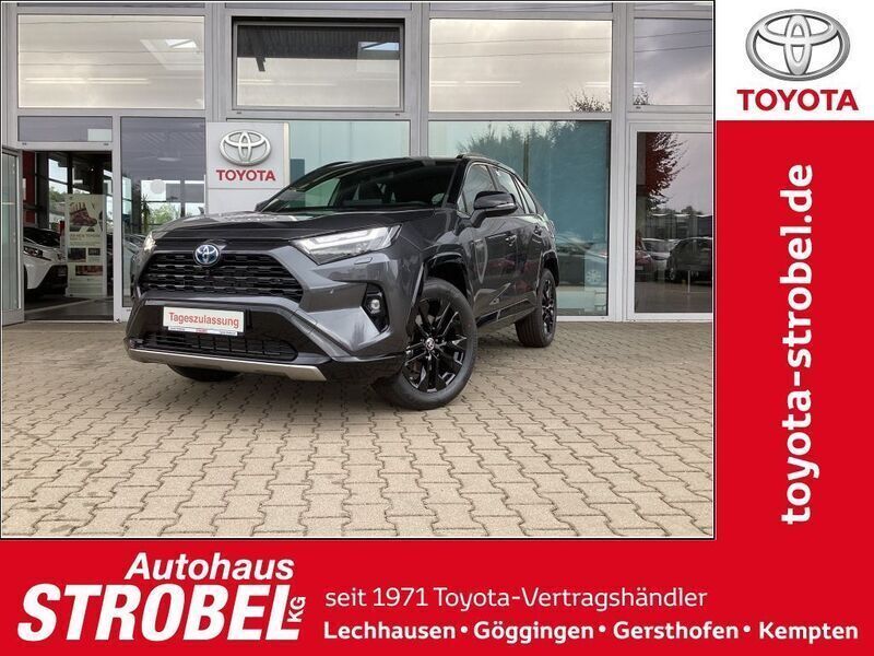 Marlingrau metallic / tiefschw Gebraucht 2024 Toyota RAV4 Hybrid Style SUV | 42.890 € (Fairer Preis) - Bild 1/4