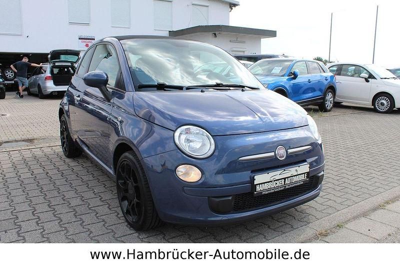 Gebraucht Fiat 500C 86 PS (63 kW) 2011 Blau Cabrio