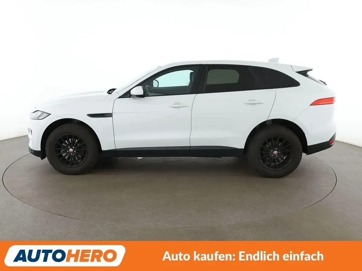 Gebraucht Jaguar F-Pace Prestige 163 PS (119 kW) 2018 Weiß SUV