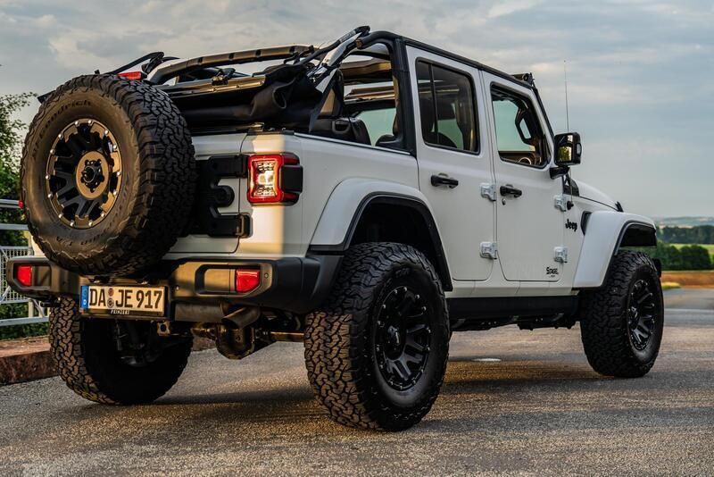 Gebraucht Jeep Wrangler 272 PS (200 kW) 2020 Blue pearl matt SUV