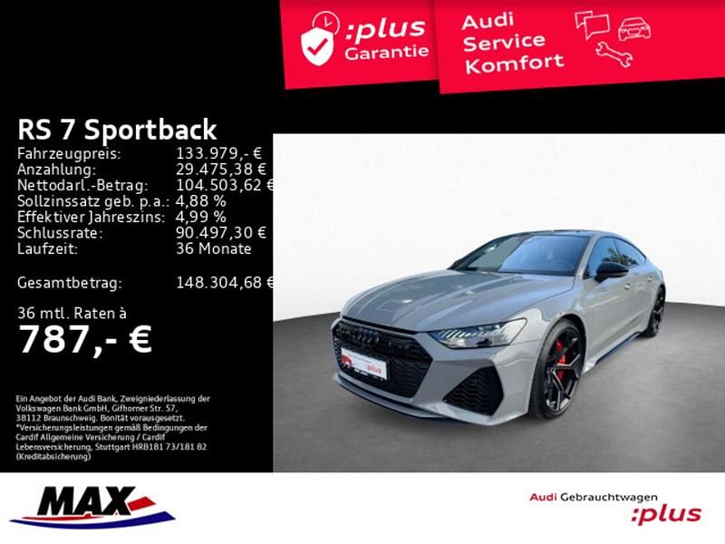 Gebraucht Audi RS7 Performance 630 PS (463 kW) 2025 Nardograu Kleinwagen