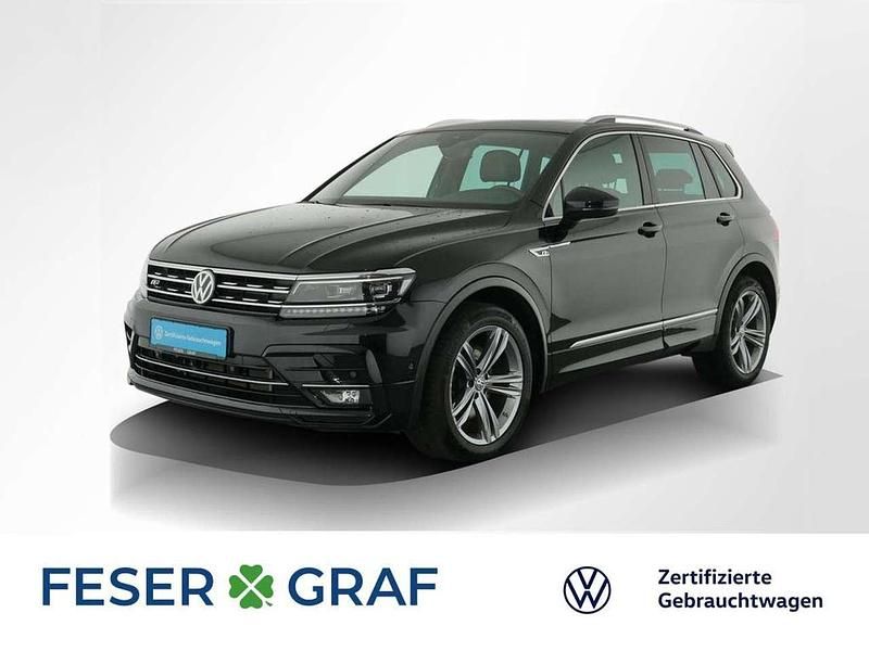 Deep black perleffekt Gebraucht 2018 VW Tiguan Highline SUV | 27.950 € (Teuer) - Bild 1/2