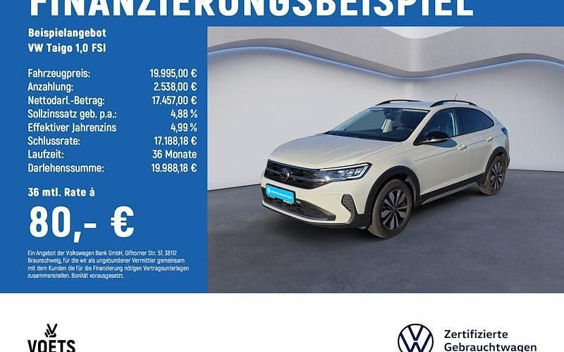 Gebraucht VW Taigo Goal 95 PS (69 kW) 2025 Grau SUV