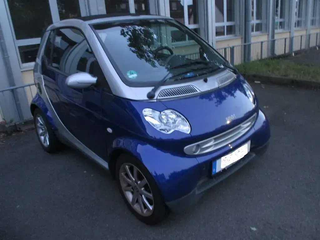 Gebraucht Smart ForTwo Cabrio Passion 41 PS (30 kW) 2001 Blau Cabrio