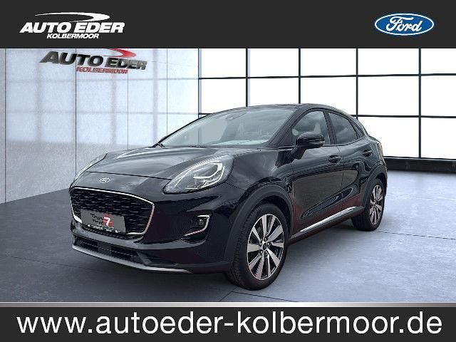 Schwarz Gebraucht 2023 Ford Puma Gen-E Titanium X SUV | 19.880 € - Bild 1/4