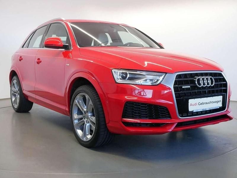 Gebraucht Audi Q3 S-Line 220 PS (161 kW) 2018 Misanorot perleffekt SUV