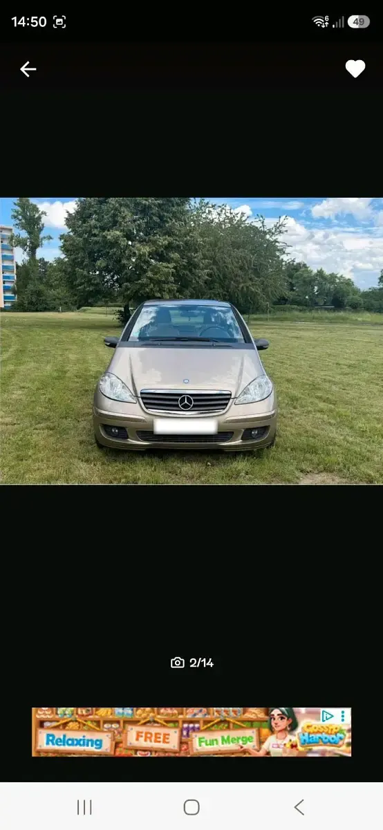 Gebraucht Mercedes A150 95 PS (69 kW) 2006 Braun Kleinwagen