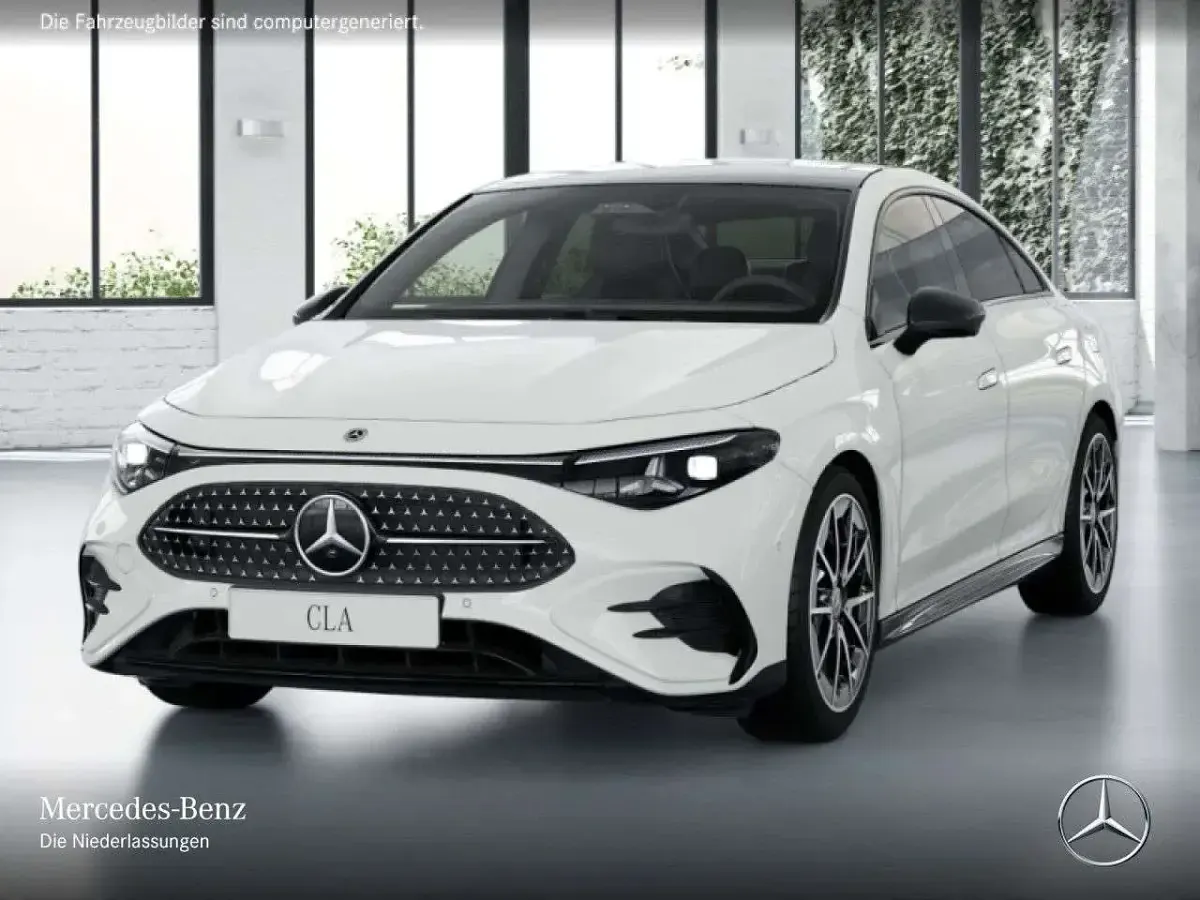 Gebraucht Mercedes CLA200 AMG 163 PS (119 kW) 2026 Polarweiß Limousine