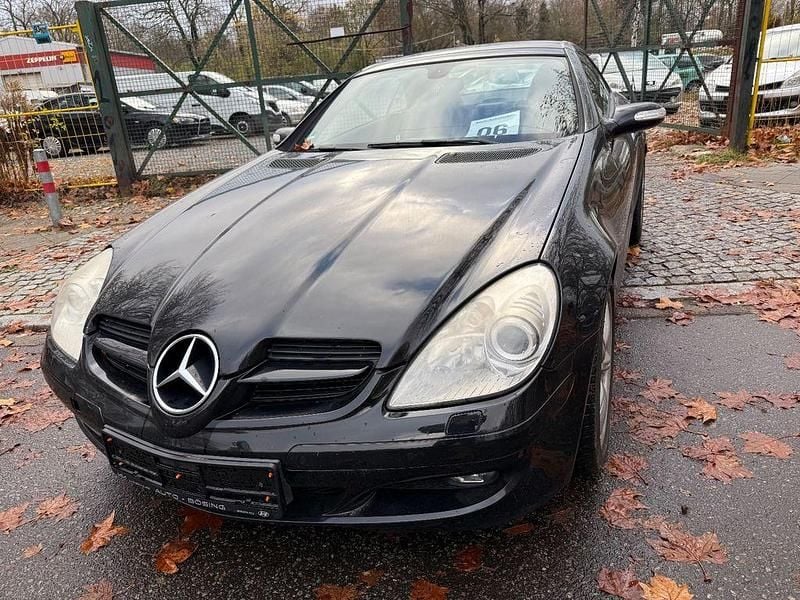 Schwarz Gebraucht 2005 Mercedes SLK350 Cabrio | 7.800 € (Superpreis) - Bild 1/4