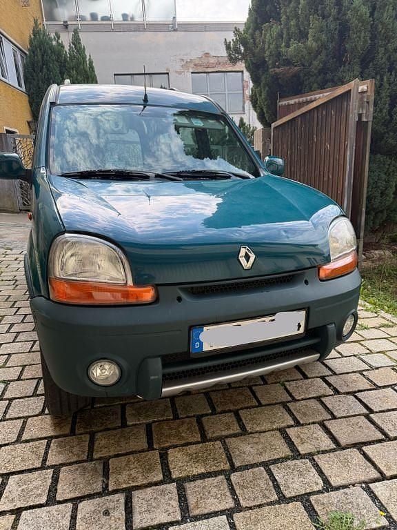 Grün Gebraucht 2003 Renault Kangoo Authentique Van / Kleinbus | 2.000 € (Guter Preis) - Bild 1/4