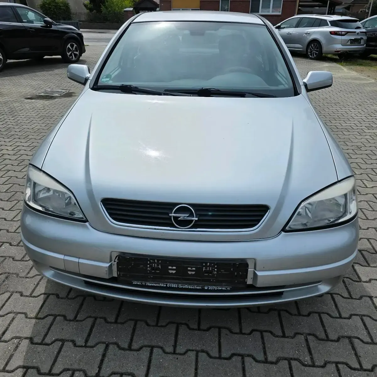 Gebraucht Opel Astra 100 PS (73 kW) 2002 Silber Limousine