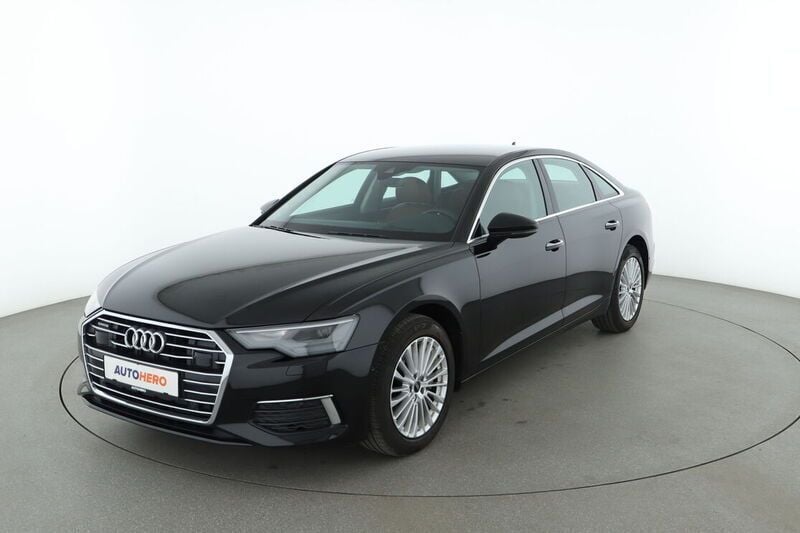 Schwarz Gebraucht 2021 Audi A6 Design Limousine | 32.270 € (Superpreis) - Bild 1/4