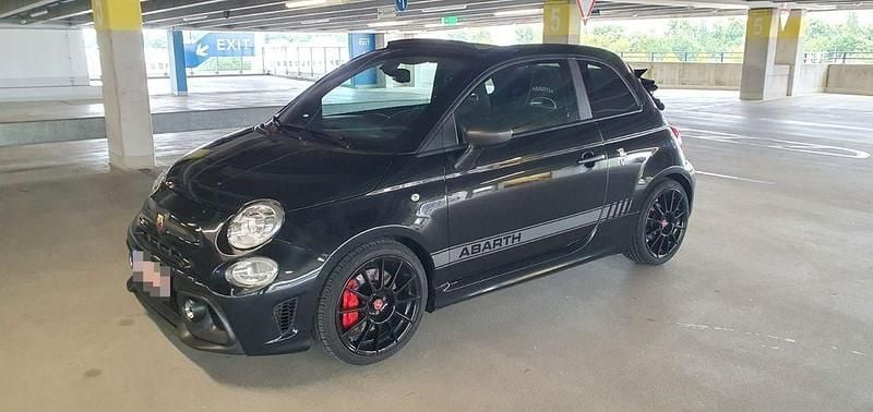 Schwarz Gebraucht 2016 Abarth 500C Cabrio | 17.500 € (Etwas zu teuer) - Bild 1/4