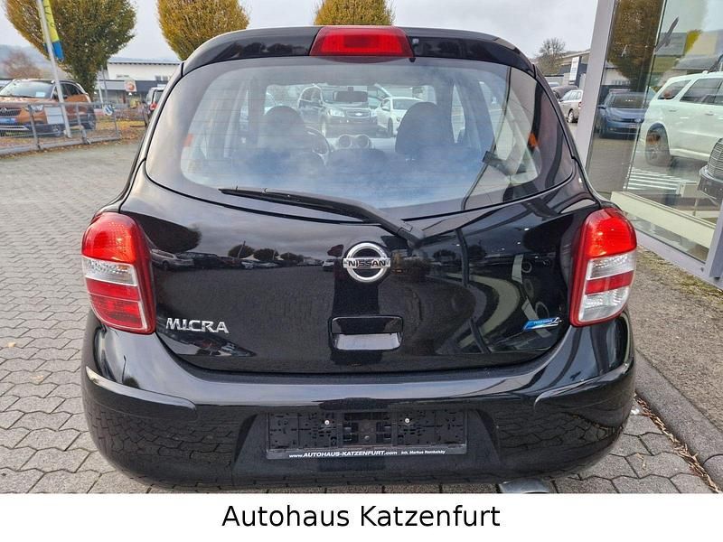 Gebraucht Nissan Micra Acenta 80 PS (58 kW) 2011 Schwarz Kleinwagen