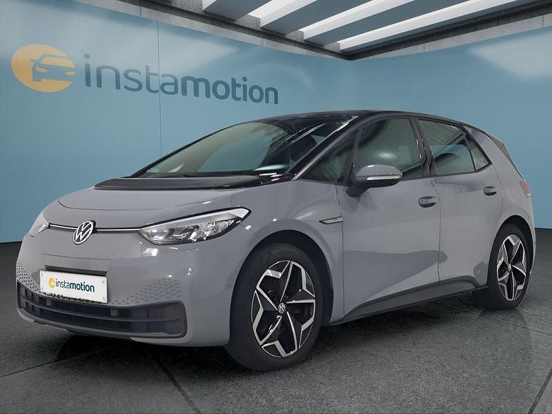 Grau Gebraucht 2022 VW ID.3 Kleinwagen | 23.249 € (Guter Preis) - Bild 1/4