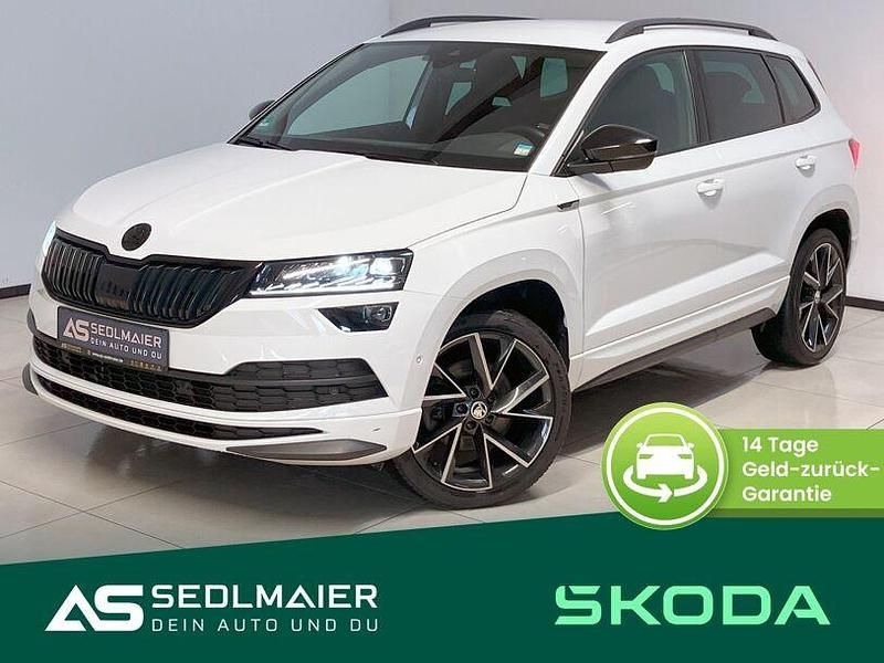 Gebraucht Skoda Karoq SportLine 190 PS (139 kW) 2021 Moonweiss SUV