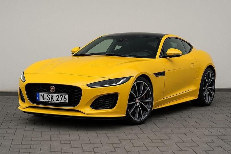 Gelb Gebraucht 2022 Jaguar F-Type R Coupé | 89.500 € (Fairer Preis) - Bild 1/2