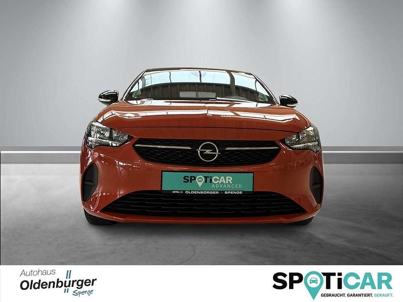 Gebraucht Opel Corsa-e Edition 100 kW (136 PS) 2022 Powerorange / dach schwarz Kleinwagen