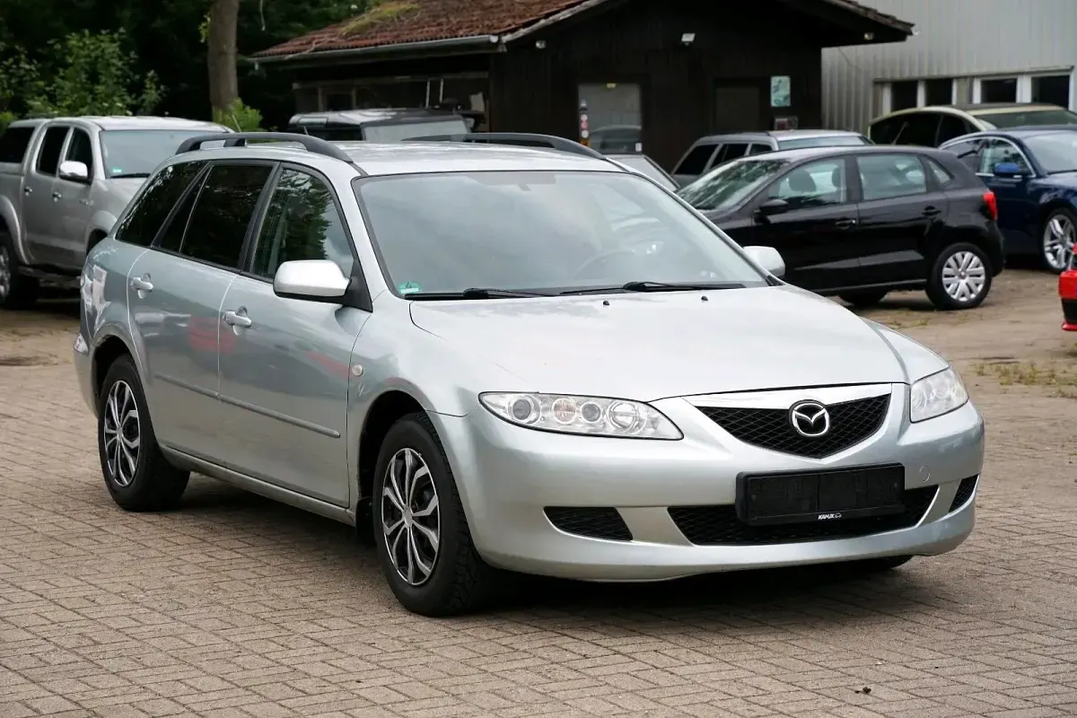 Gebraucht Mazda 6 141 PS (103 kW) 2003 Silber Kombi