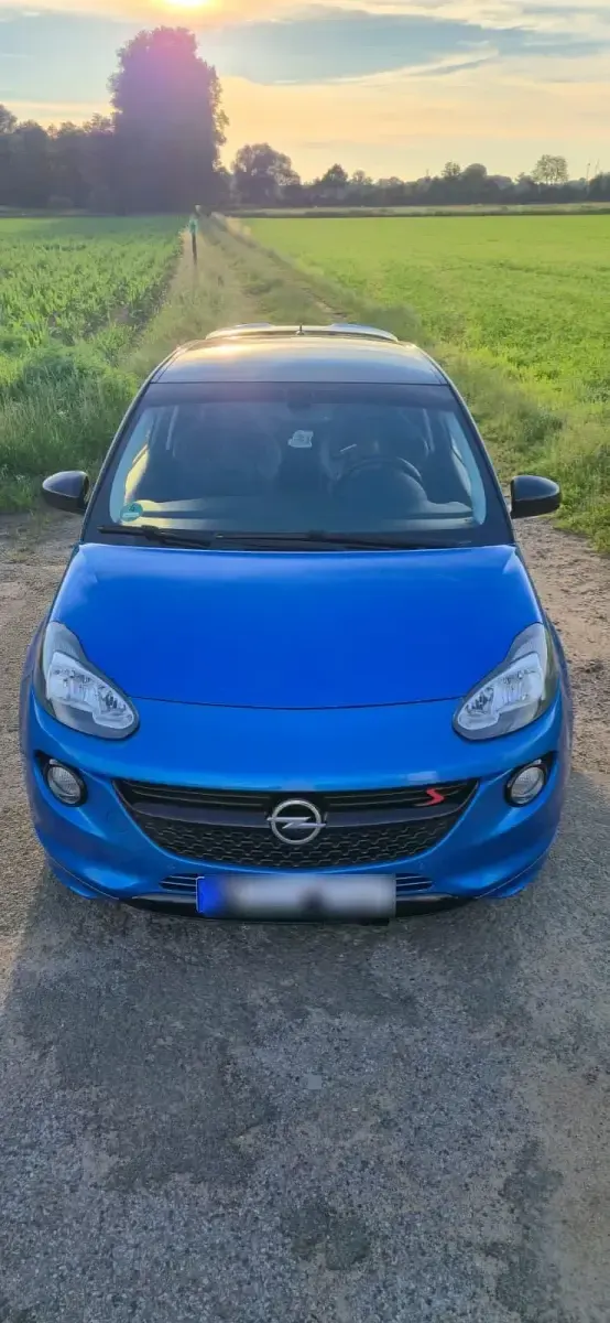 Gebraucht Opel Adam S 150 PS (110 kW) 2015 Blau Kleinwagen