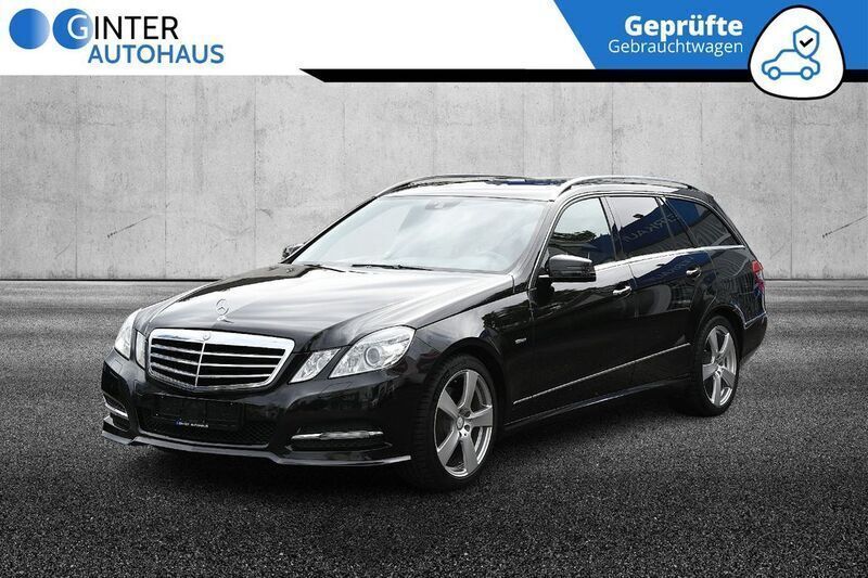 Schwarz Gebraucht 2011 Mercedes E250 Avantgarde Kombi | 14.990 € (Etwas zu teuer) - Bild 1/4