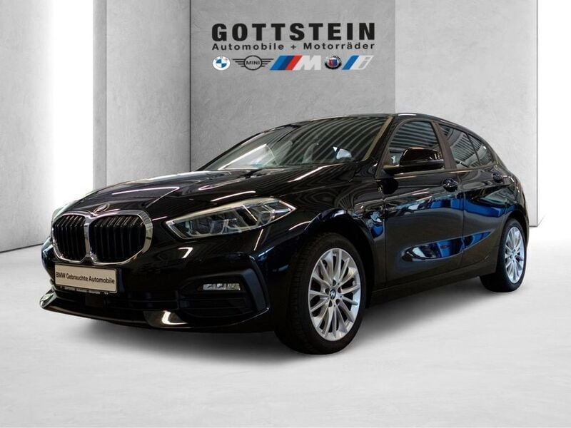 Black sapphire Gebraucht 2022 BMW 118 Advantage Kleinwagen | 19.990 € (Fairer Preis) - Bild 1/3