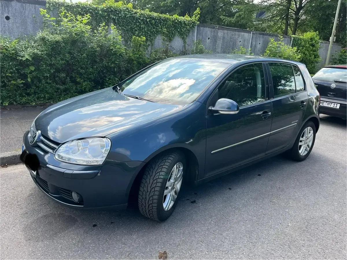 Gebraucht VW Golf VI Edition 102 PS (75 kW) 2008 Blau Kleinwagen