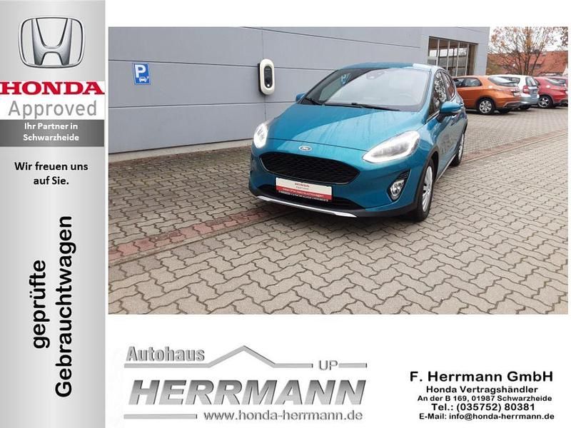 Blue wave Gebraucht 2018 Ford Fiesta Active Kleinwagen | 13.990 € (Fairer Preis) - Bild 1/4
