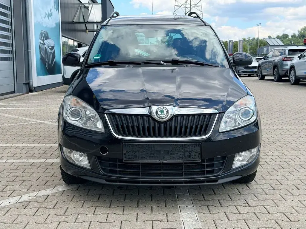 Gebraucht Skoda Roomster Plus Edition 105 PS (77 kW) 2011 Schwarz Van / Kleinbus