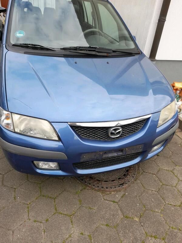 Blau Gebraucht 2002 Mazda Premacy Limousine | 500 € - Bild 1/3