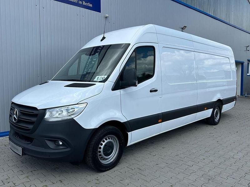 9147 lackfarbe arktikweiß mb91 Gebraucht 2021 Mercedes Sprinter Van | 28.999 € (Fairer Preis) - Bild 1/4