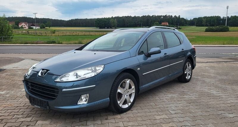 Grau Gebraucht 2006 Peugeot 407 Platinum Kombi | 3.950 € (Teuer) - Bild 1/4