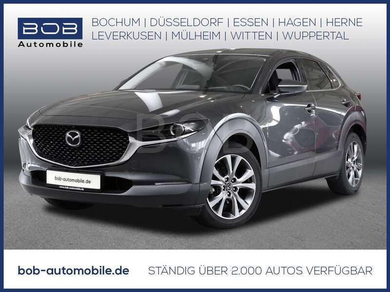 Machine gray (grau) Gebraucht 2021 Mazda CX-30 Selection SUV | 25.330 € (Fairer Preis) - Bild 1/3