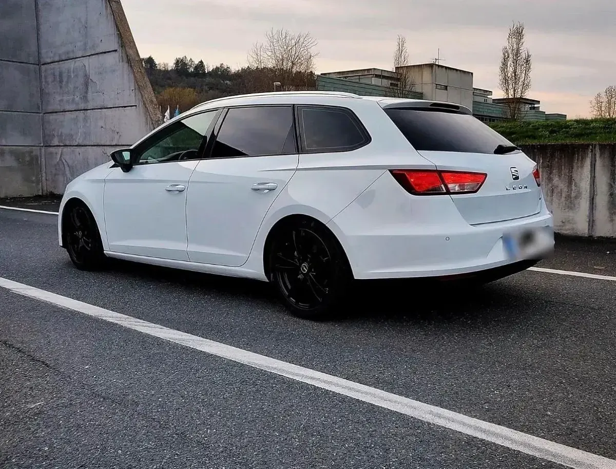 Gebraucht Seat Leon ST 110 PS (80 kW) 2016 Weiß Kombi