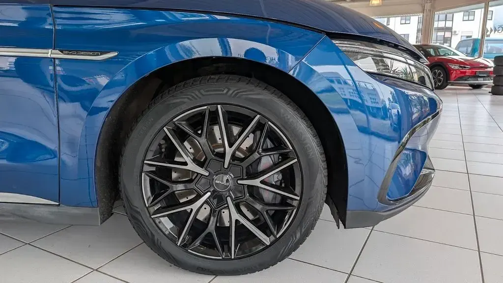 Gebraucht BYD Han 380 kW (517 PS) 2023 Blau Limousine