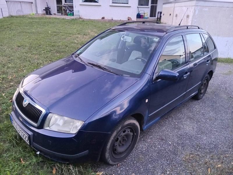 Gebraucht Skoda Fabia 75 PS (55 kW) 2003 Blau Kombi