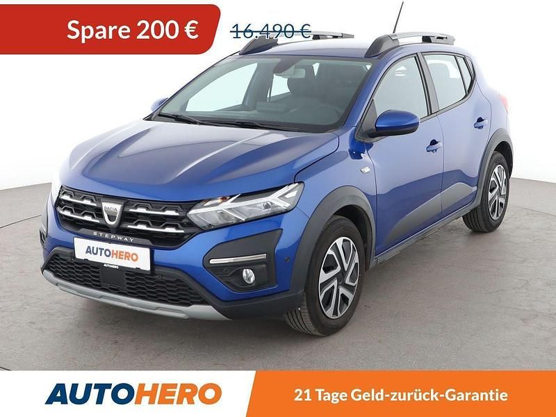 Blau Gebraucht 2021 Dacia Sandero Comfort Kleinwagen | 16.290 € (Fairer Preis) - Bild 1/3
