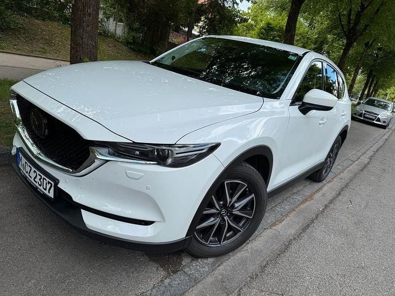 Weiß Gebraucht 2018 Mazda CX-5 Sports-Line SUV | 17.400 € (Fairer Preis) - Bild 1/4