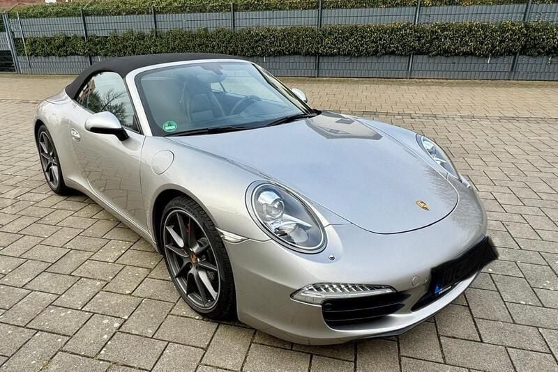 Silber Gebraucht 2013 Porsche 991 Cabrio | 76.911 € (Superpreis) - Bild 1/4