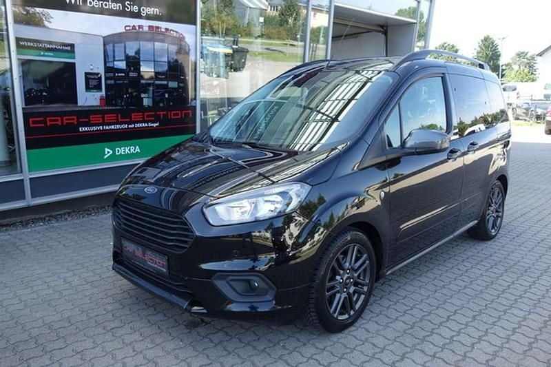 Agate black Gebraucht 2020 Ford Tourneo Courier Sport Van / Kleinbus | 15.800 € (Fairer Preis) - Bild 1/4