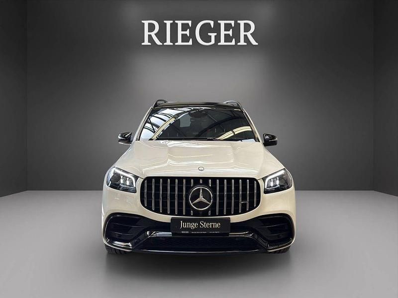 Gebraucht Mercedes GLS63 AMG AMG 612 PS (450 kW) 2024 Manufaktur diamantweiß bright (metallic) SUV